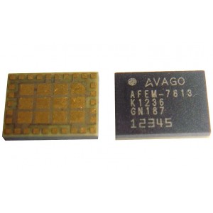 Усилитель мощности iPhone 5 двухдиапазонный LTE B1/B3 PA+FBAR IC Avago AFEM-7813